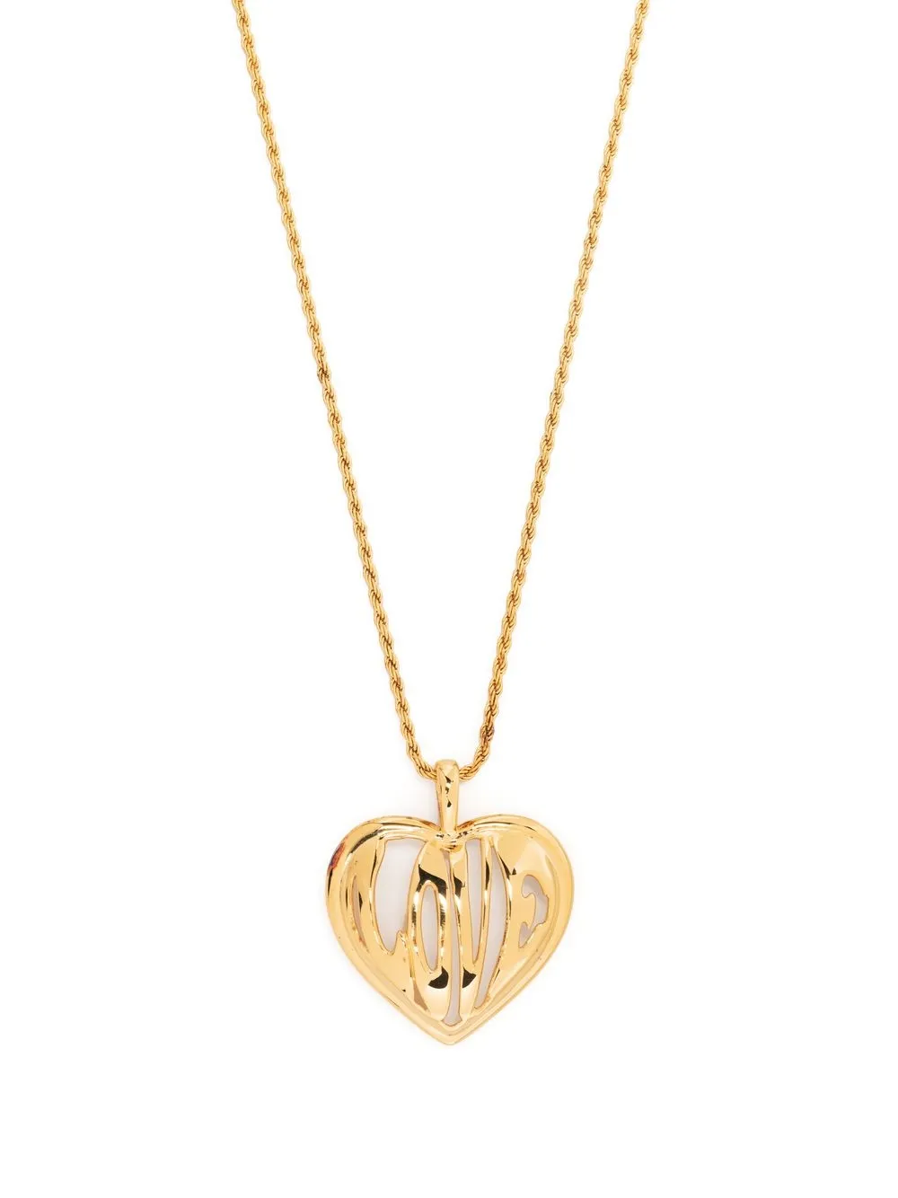 

Missoma Love-prendant necklace - Gold