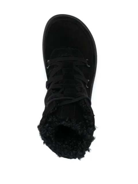 GIABORGHINI flatform lace-up suede boots GIA24SUEDE - 3
