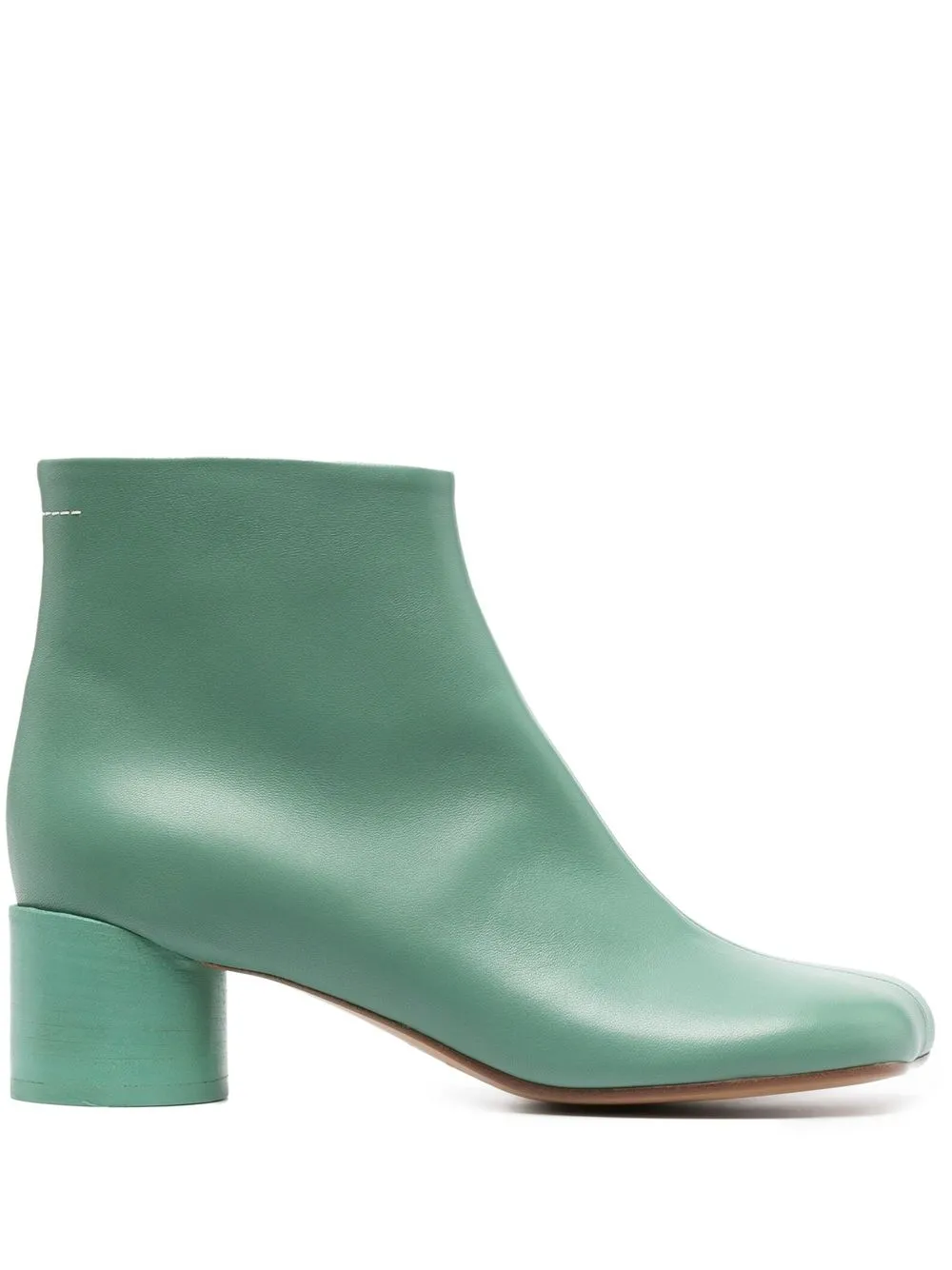 

MM6 Maison Margiela square-toe 45mm ankle boots - Green