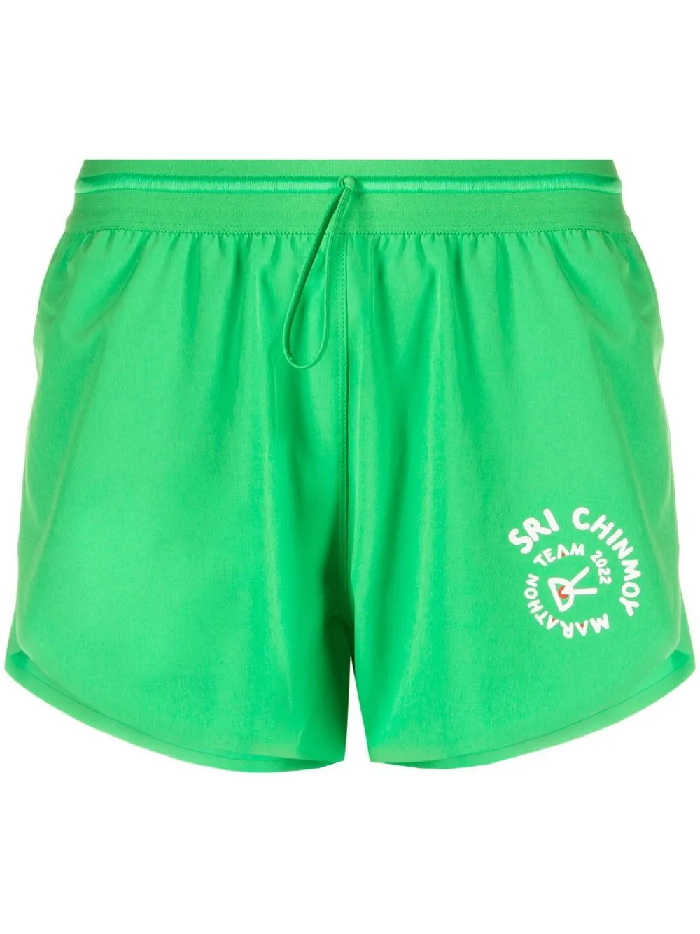 

District Vision x Sri Chinmoy Vedana running shorts - Green