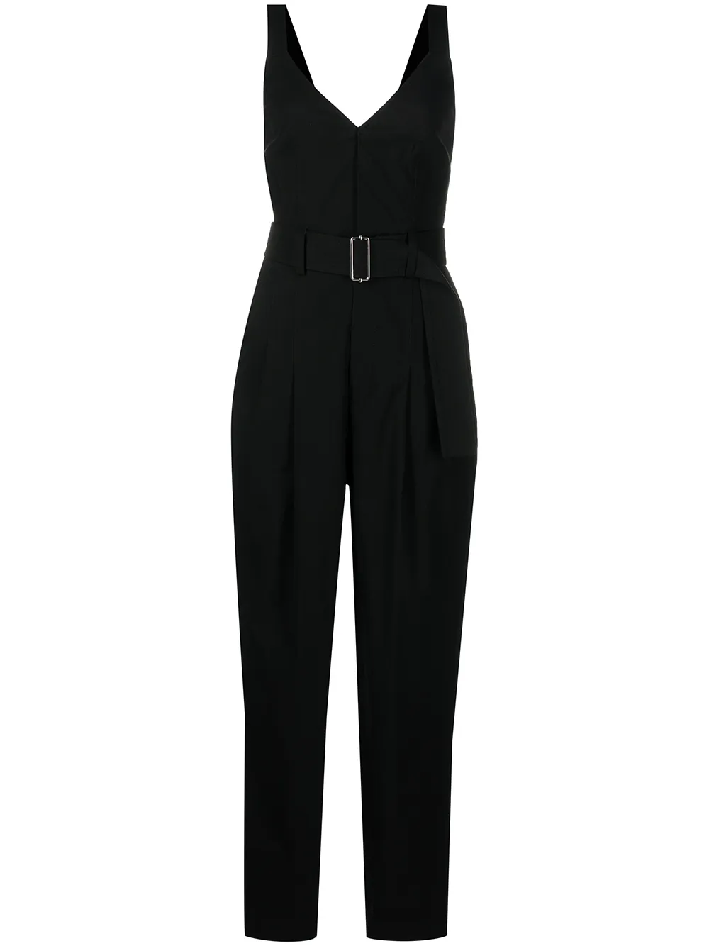 

A.L.C. jumpsuit Carmen con cinturón - Negro