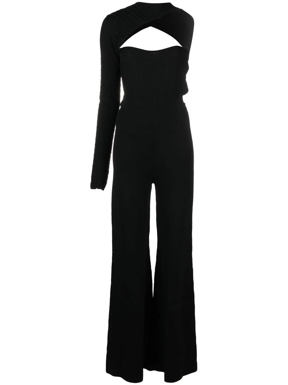 

GAUGE81 Vedra one-shoulder jumpsuit - Black