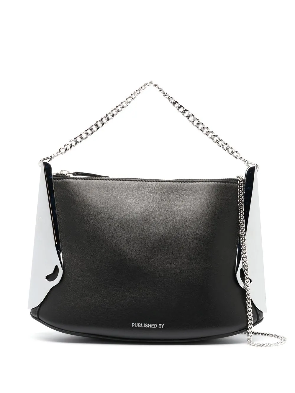 PUBLISHED BY bolsa de hombro con diseño reflexivo - Negro