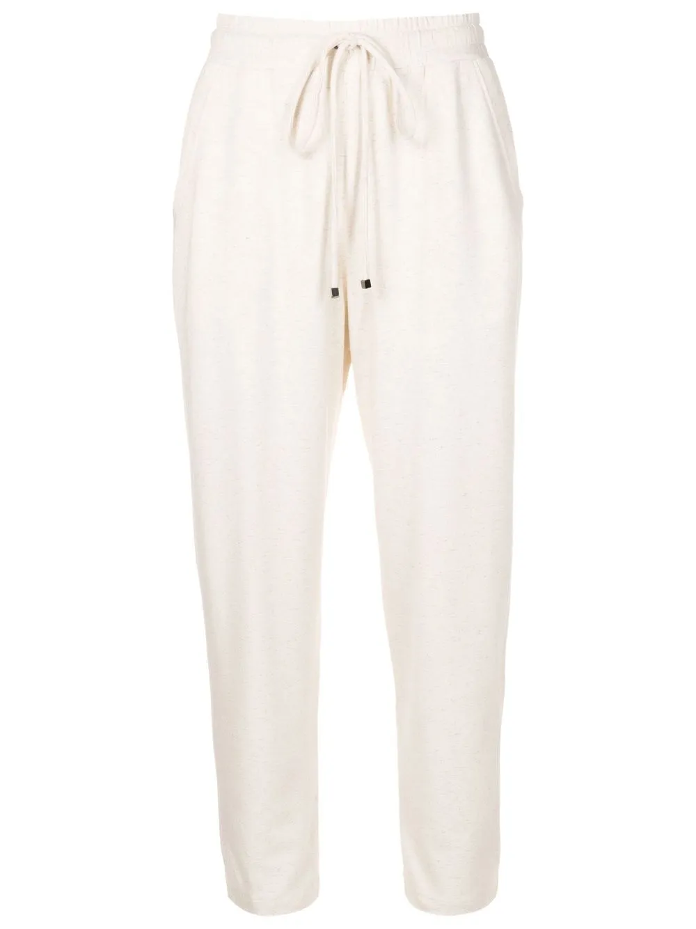 Lenny Niemeyer Two-pocket Cropped Track Pants In White