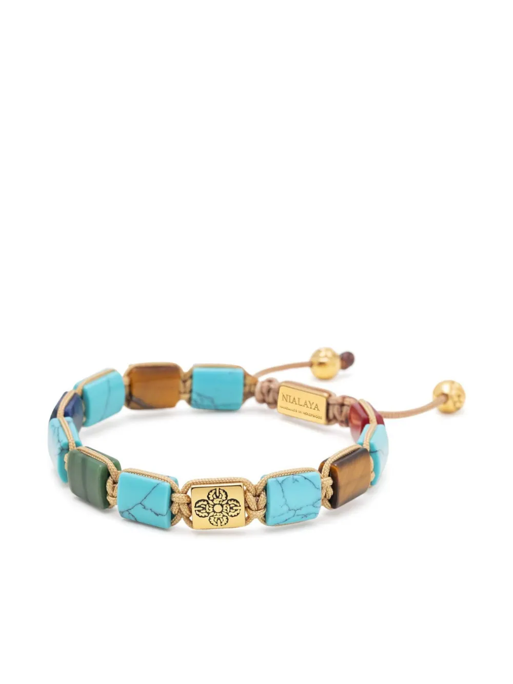 Nialaya Jewelry gemstone-embellished adjustable bracelet | Image 2