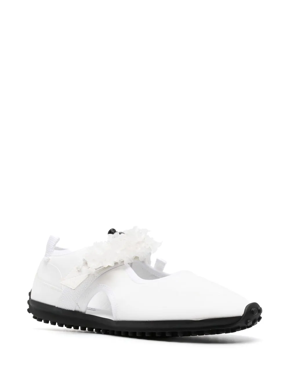 Cecilie Bahnsen Sara sneakers met uitgesneden detail - Wit
