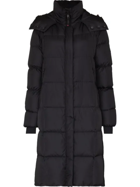 BOGNER FIRE+ICE - Barna hooded quilted ski coat
