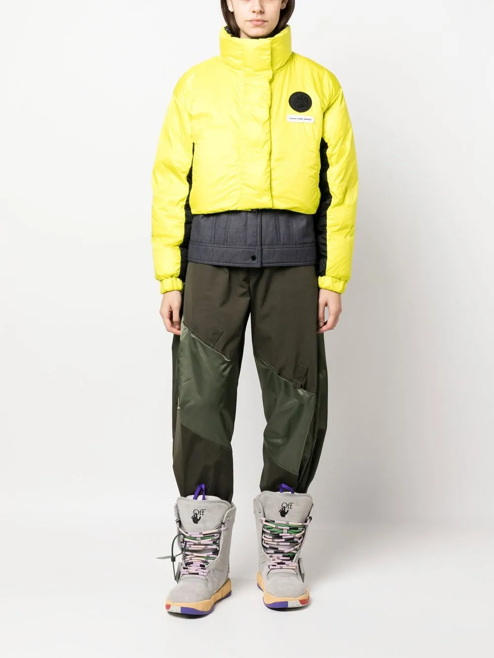 Canada Goose x Feng Chen Wang Mercer jack - Geel