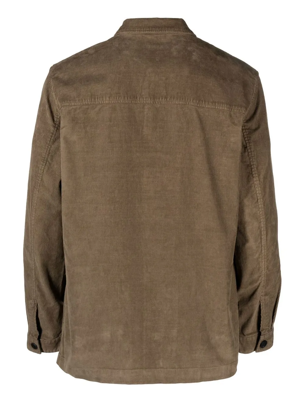 Sunspel Ribfluwelen shirtjack - Beige
