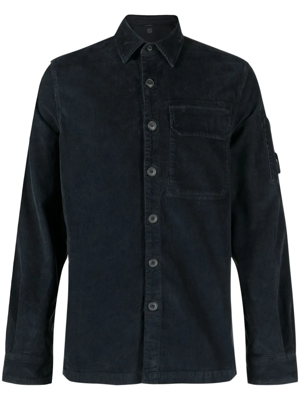 

C.P. Company pocket corduroy shirt - Black