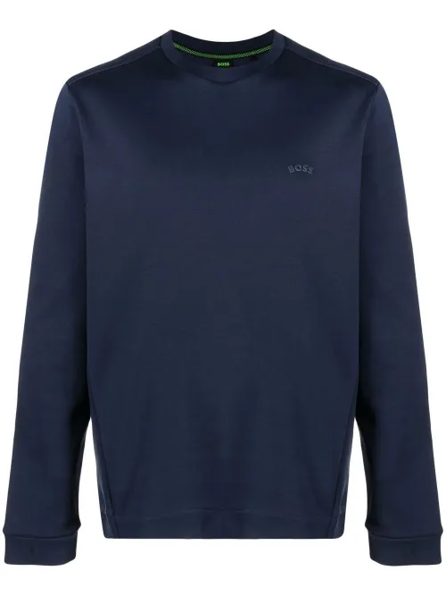 Sweat Salbo Curved à logo imprimé - BOSS - Modalova