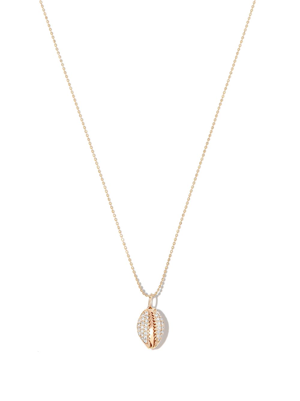 Shop Sydney Evan 14kt Yellow Gold Diamond Pendant Necklace