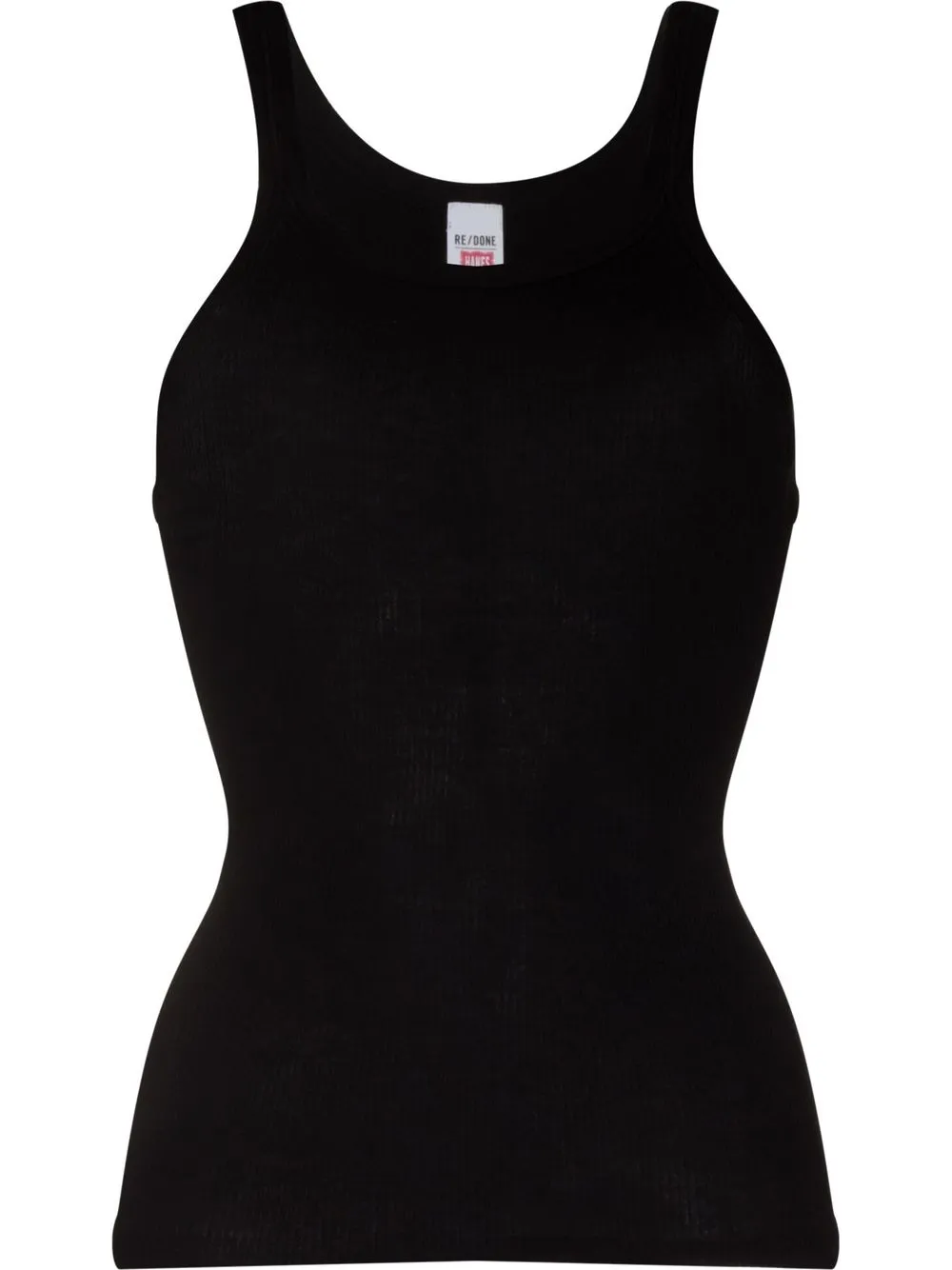 

RE/DONE ribbed cami tank top - Black