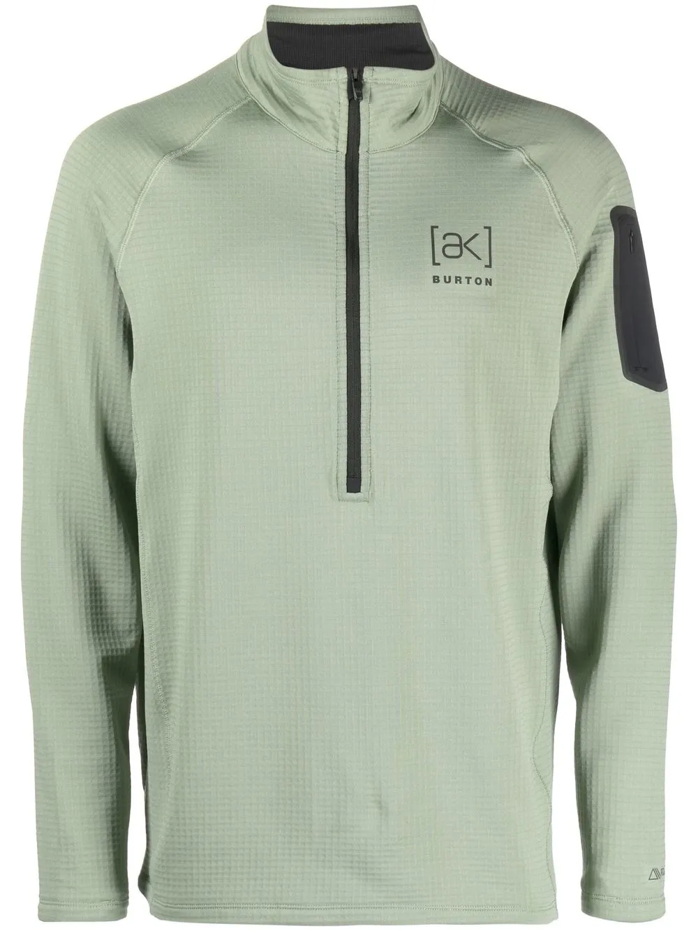 

Burton AK Helium Grid half-zip top - Green