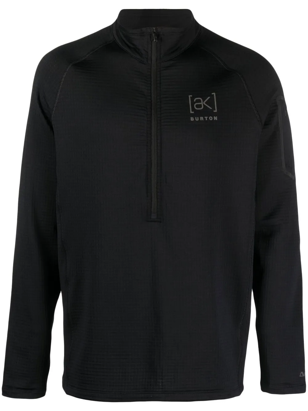 

Burton AK Helium Grid half-zip top - Black