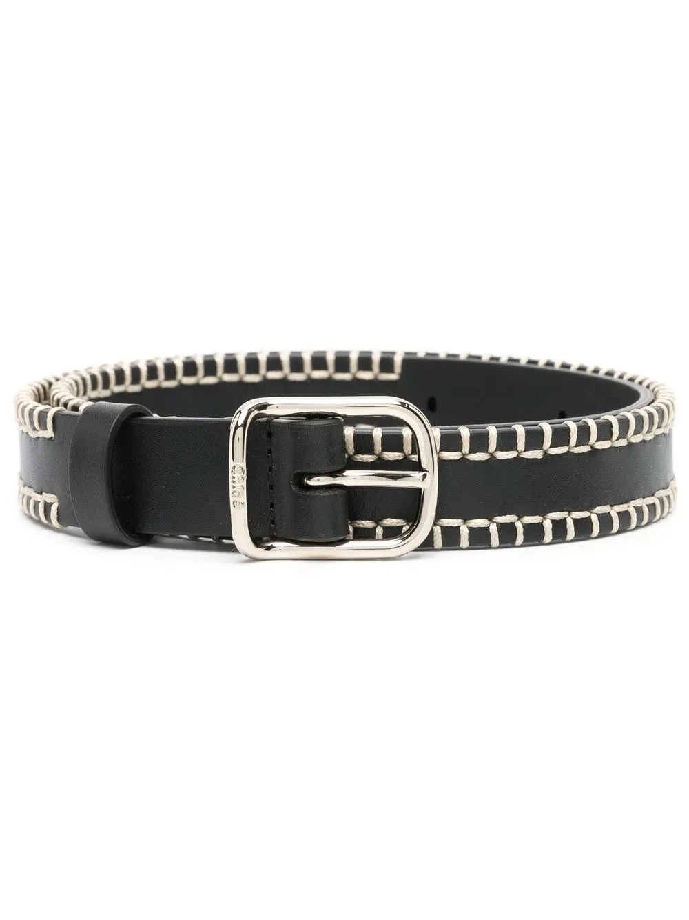 

Chloé Louela leather belt - Black