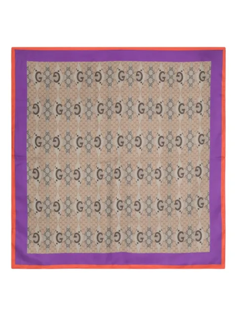Gucci Jacquard-Schal mit GG-Logo