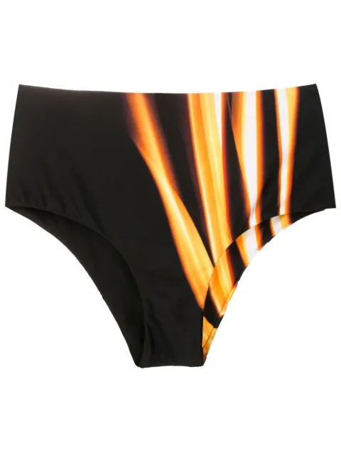 Lenny Niemeyer bikini bottom con estampado de prisma