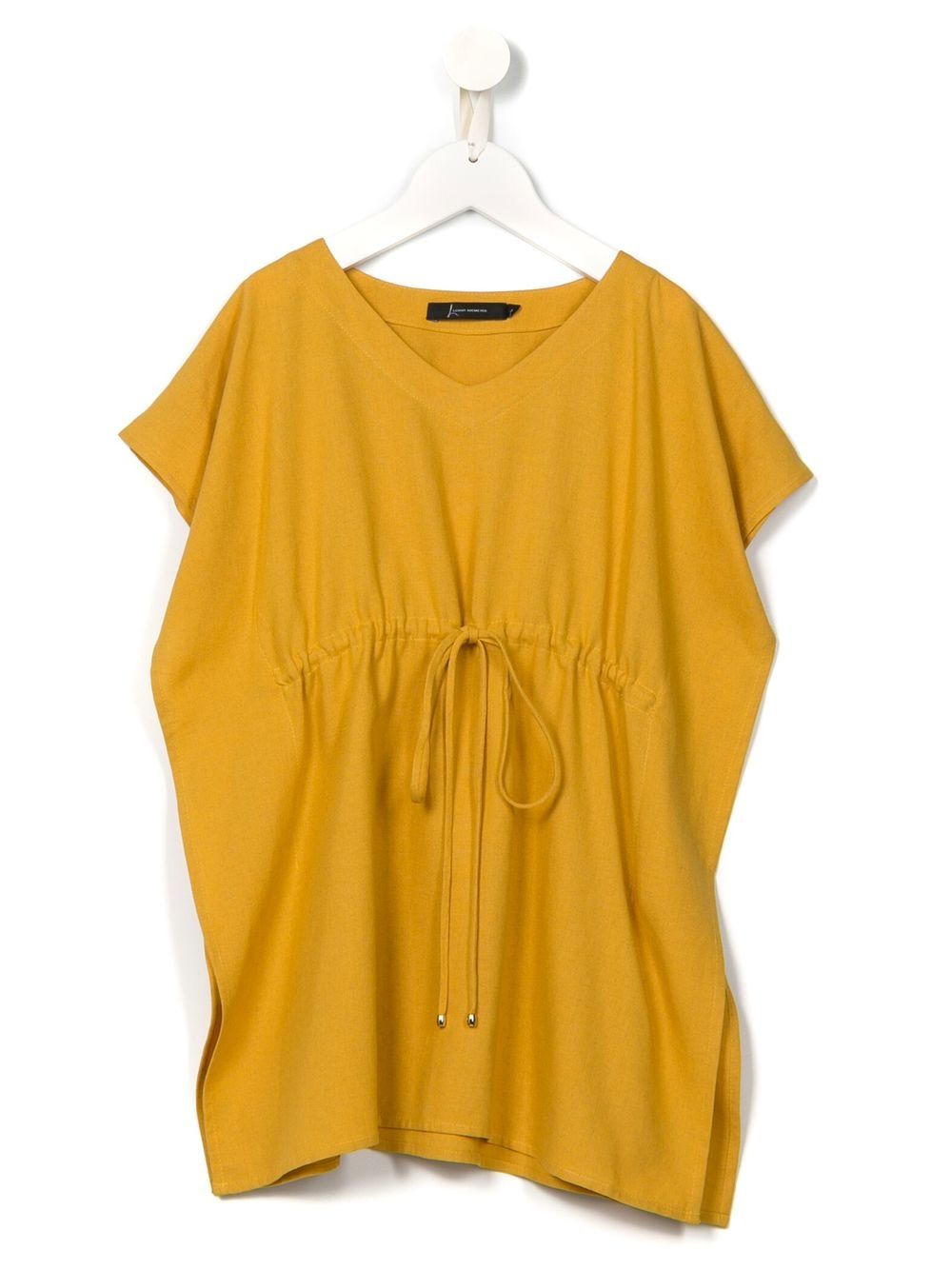 Lenny Niemeyer Saida Amarracao Infantil T-shirt dress - Yellow