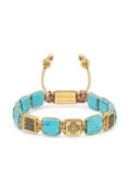 Nialaya Jewelry gemstone-embellished adjustable bracelet - Gold