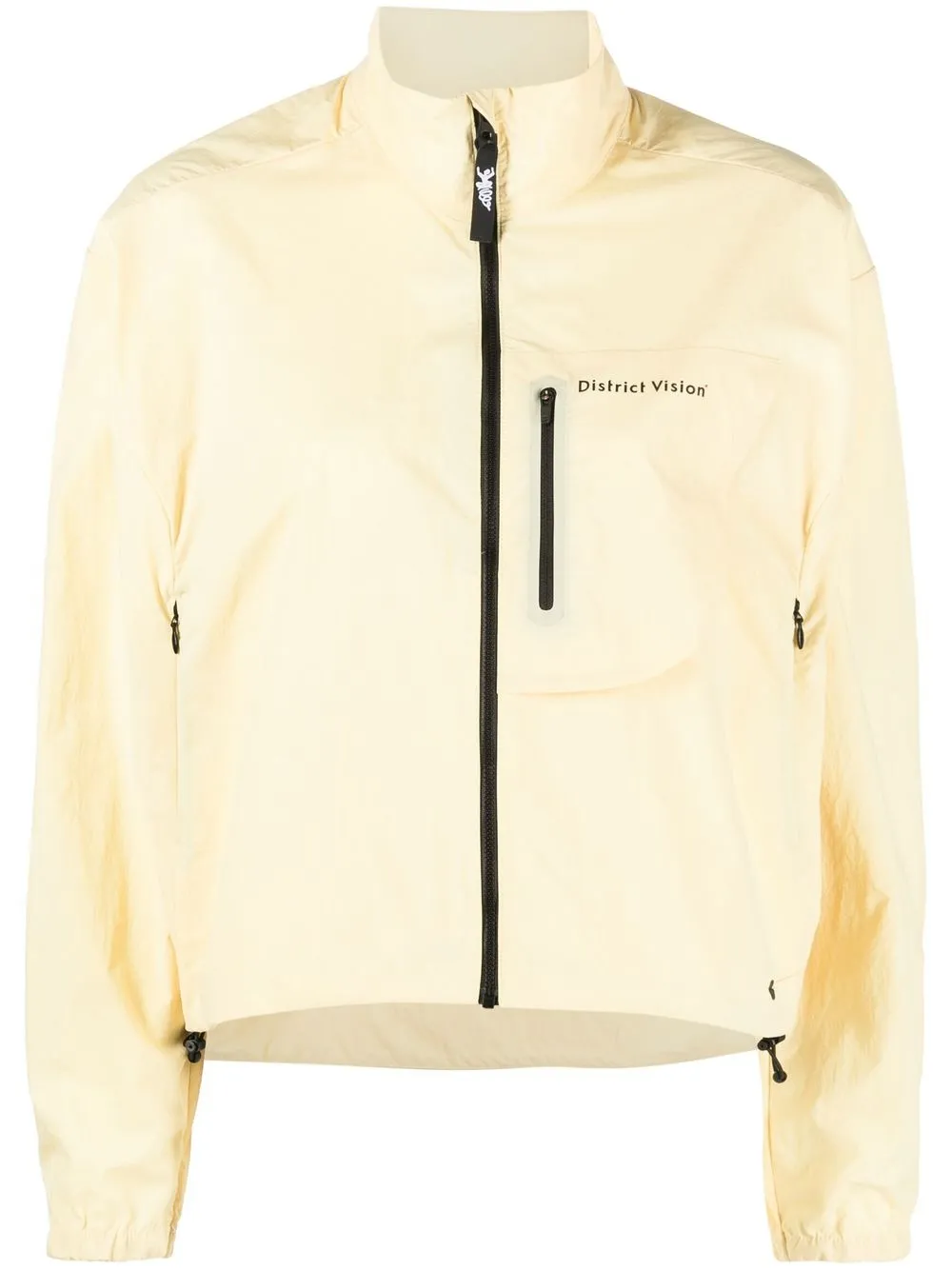 

District Vision Kendra running jacket - Yellow