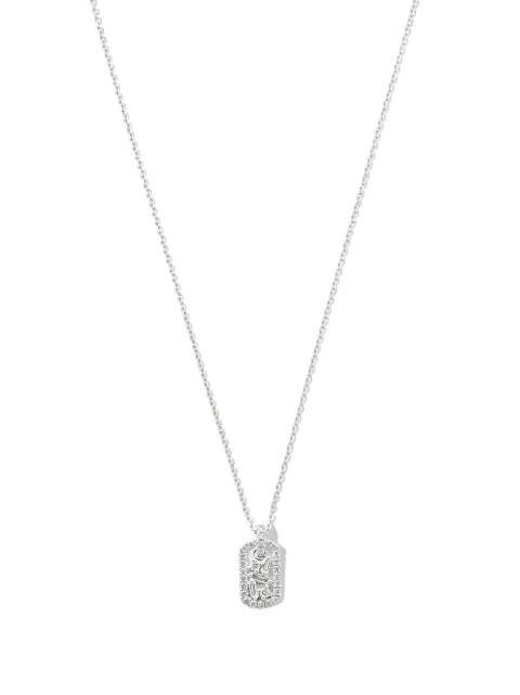 Suzanne Kalan collar en oro blanco de 18kt con diamantes