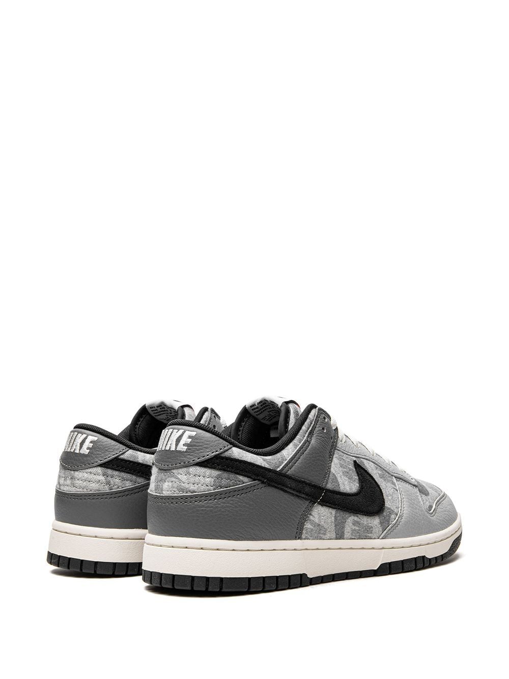 Shop Nike Dunk Low "copy Paste" Sneakers In Grey