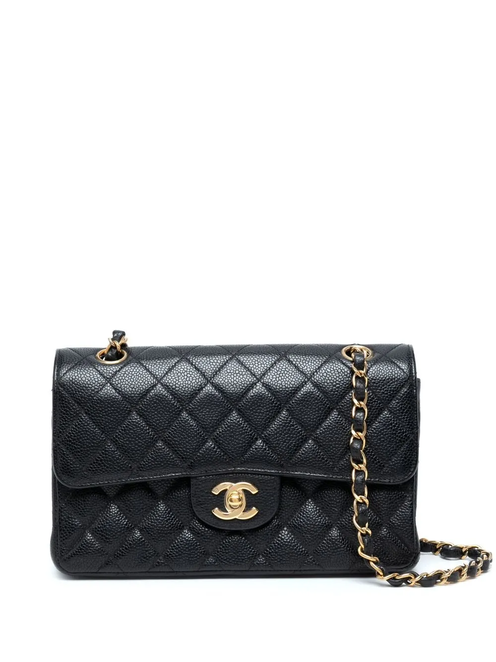 

Chanel Pre-Owned bolsa de hombro Double Flap 2003 - Negro