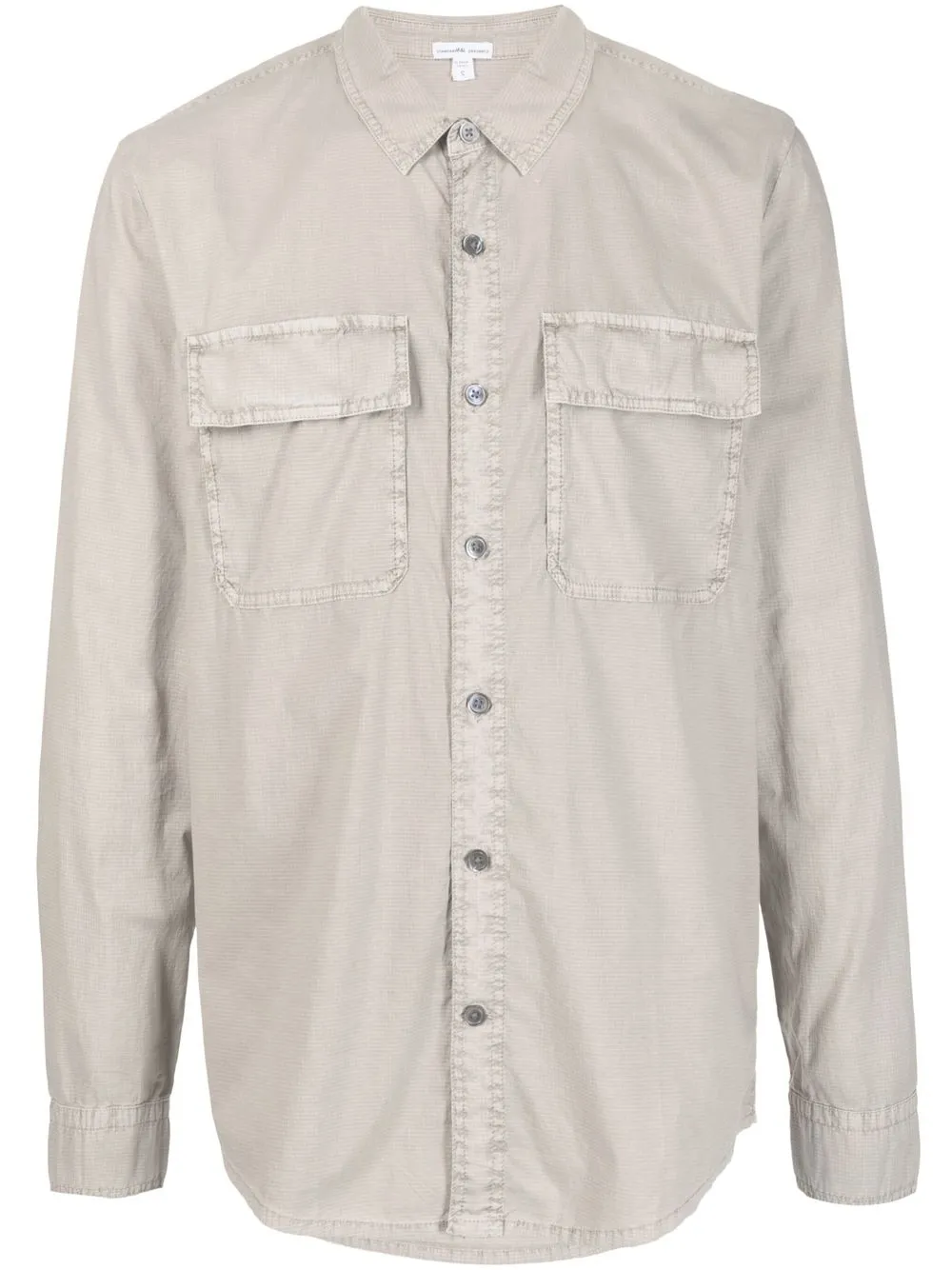 

James Perse camisa de manga larga - Gris