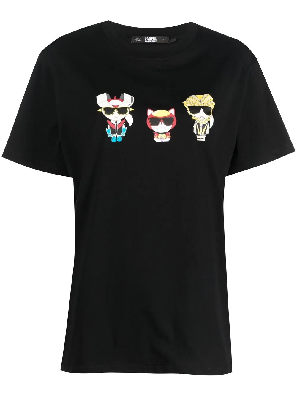 

Karl Lagerfeld playera Ikonik Heroes - Negro