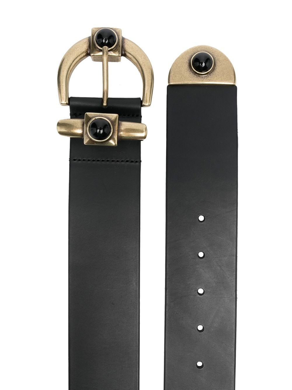 Image 2 of ETRO buckle-fastening leather belt