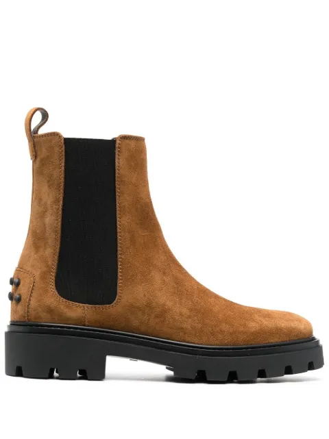 Tod's suede ankle boots