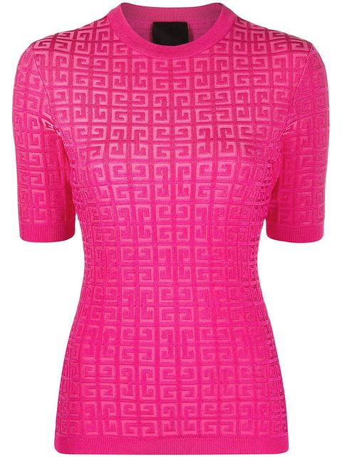 Givenchy 4G-motif knitted top