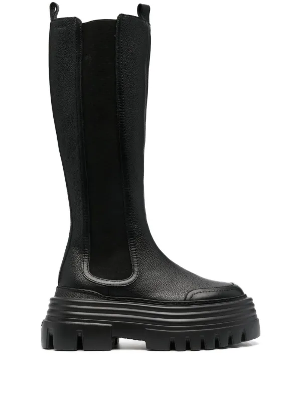 bally レザー ハイカットブーツ Bally レザーブーツ | ブラック | FARFETCH JP