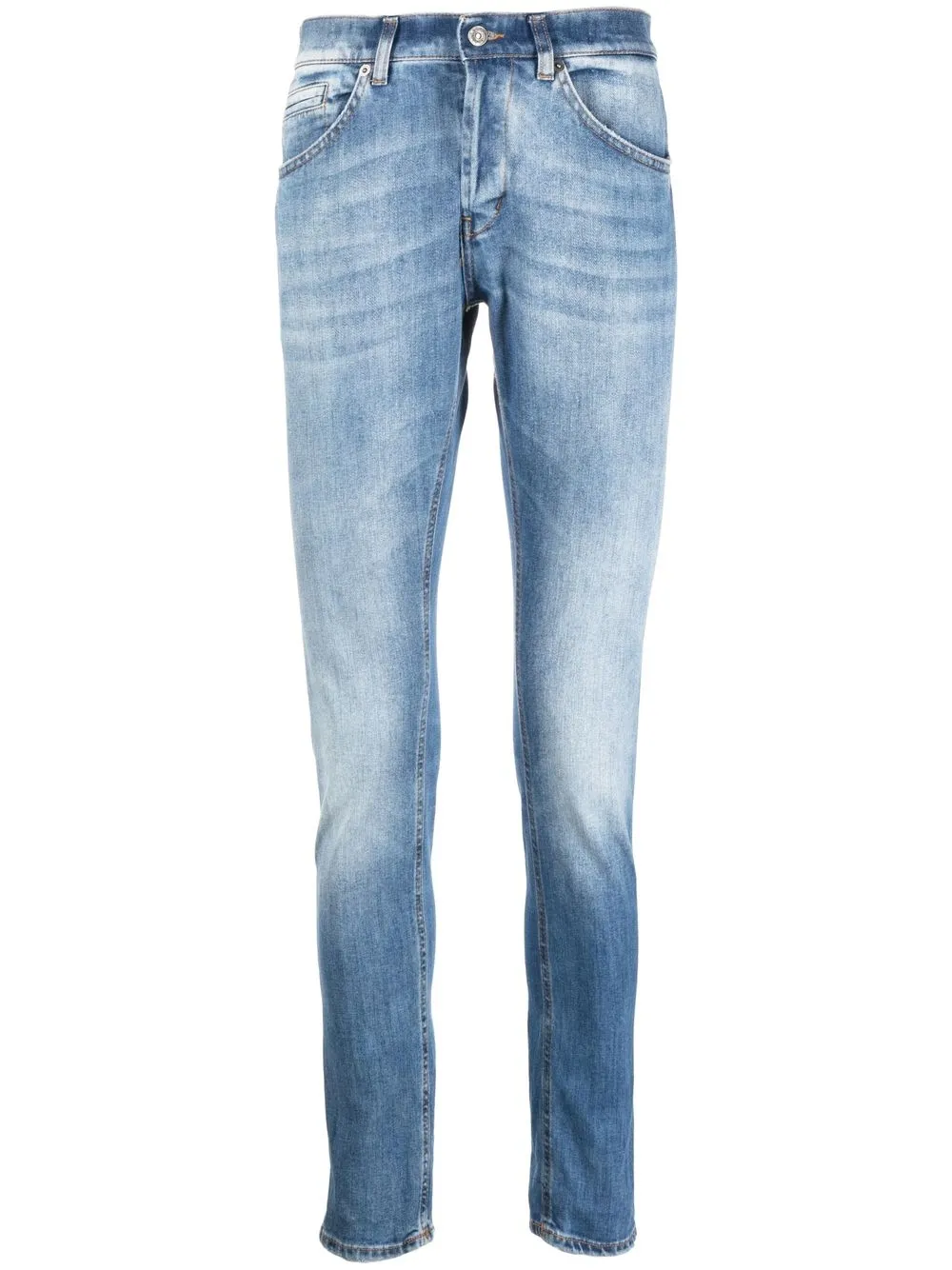 

DONDUP jeans slim con tiro medio - Azul