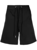 Moncler drawstring-waist shorts - Black