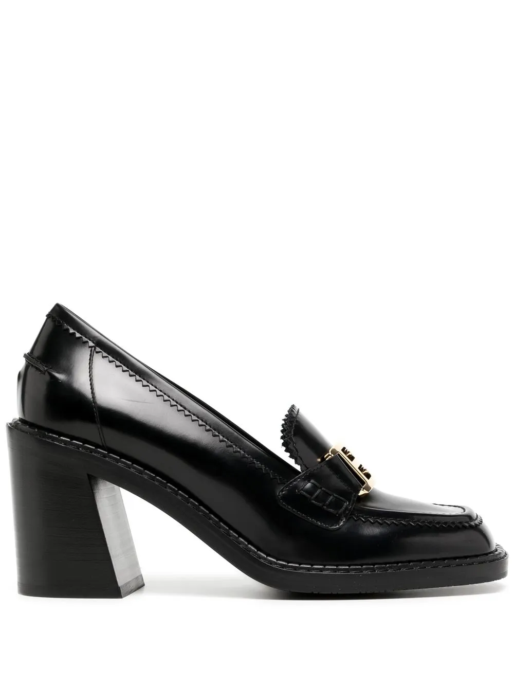 

Bally zapatillas Ellyayne con puntera cuadrada - Negro