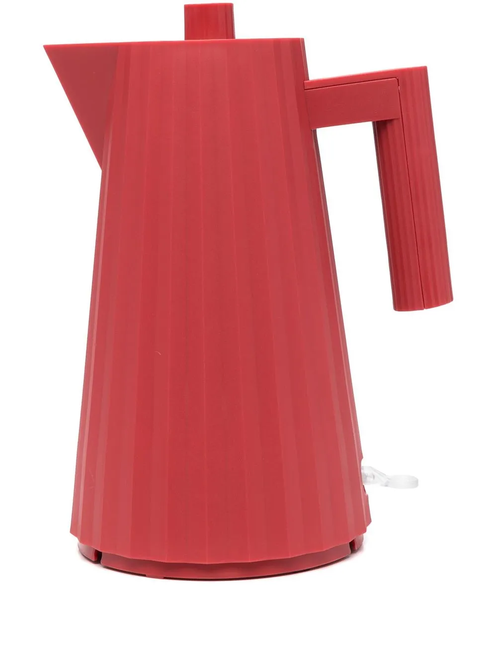 Alessi plissé-effect eletric kettle - Red