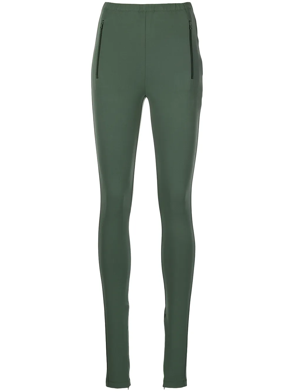 

WARDROBE.NYC leggins con tiro alto - Verde