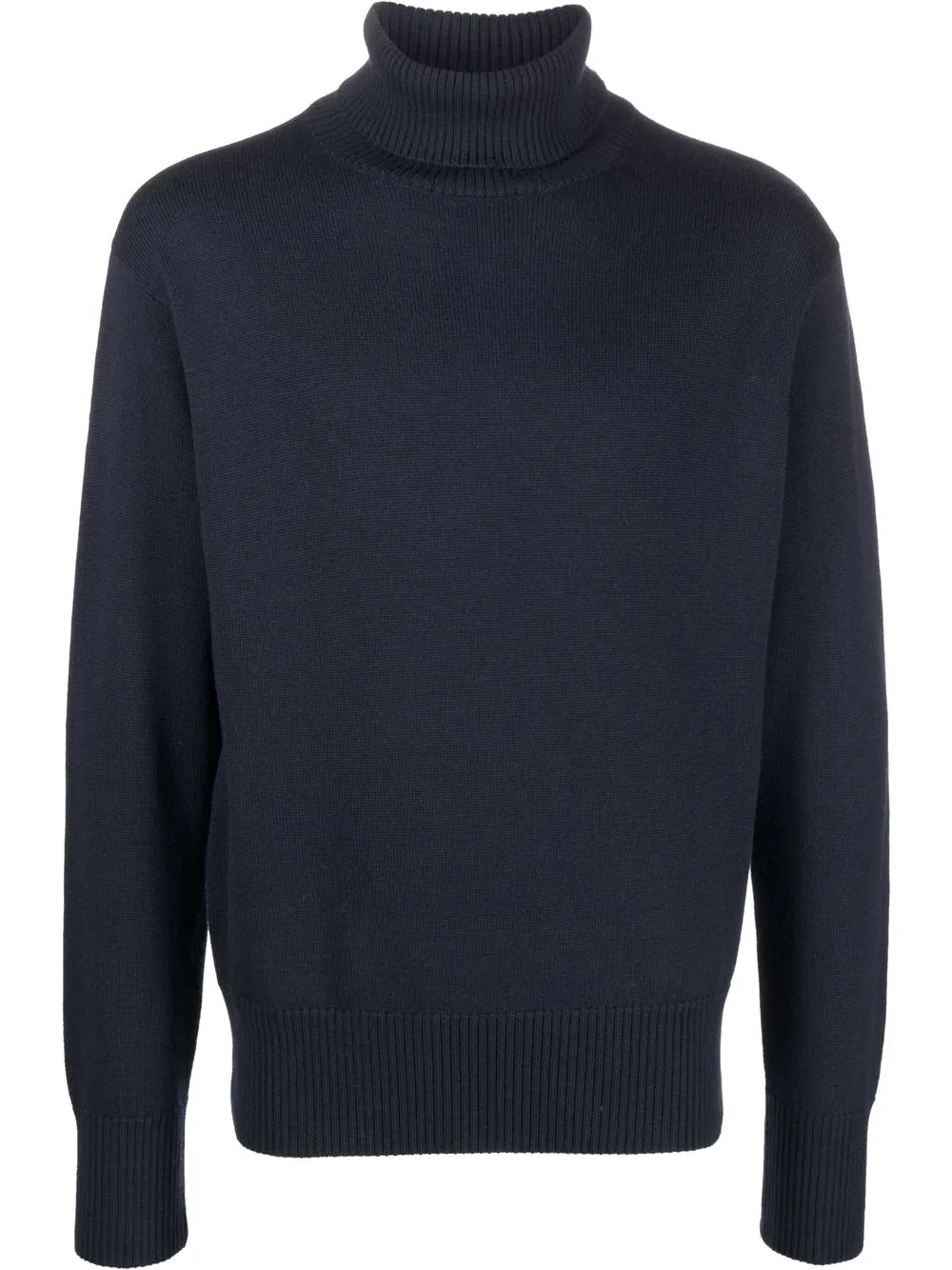 

Société Anonyme fine-knit roll-neck jumper - Blue