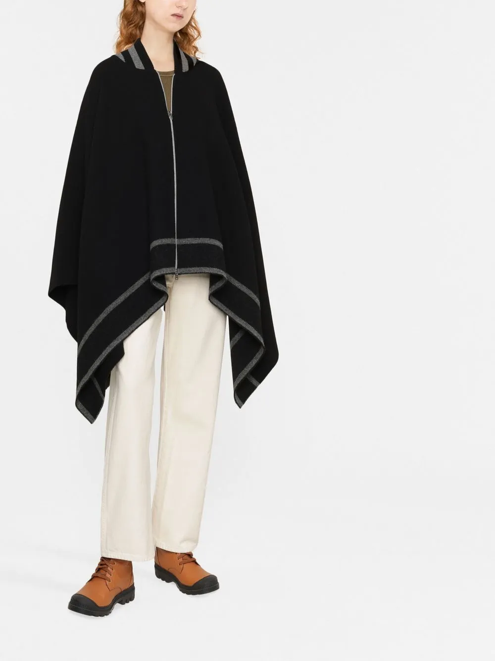 Herno ジップアップ ケープ - Farfetch
