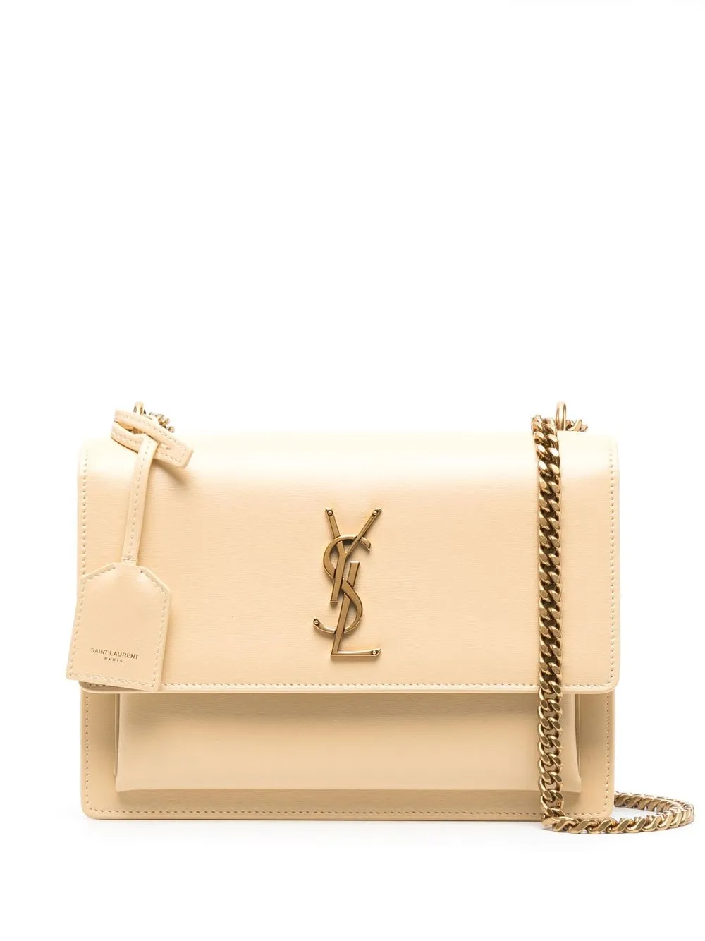 Saint Laurent Medium Sunset Crossbody Bag Neutrals FARFETCH JO