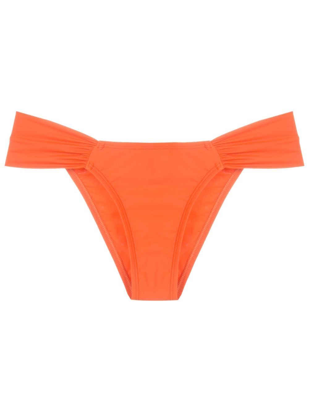 Lenny Niemeyer low-rise ruched bikini bottoms - Orange