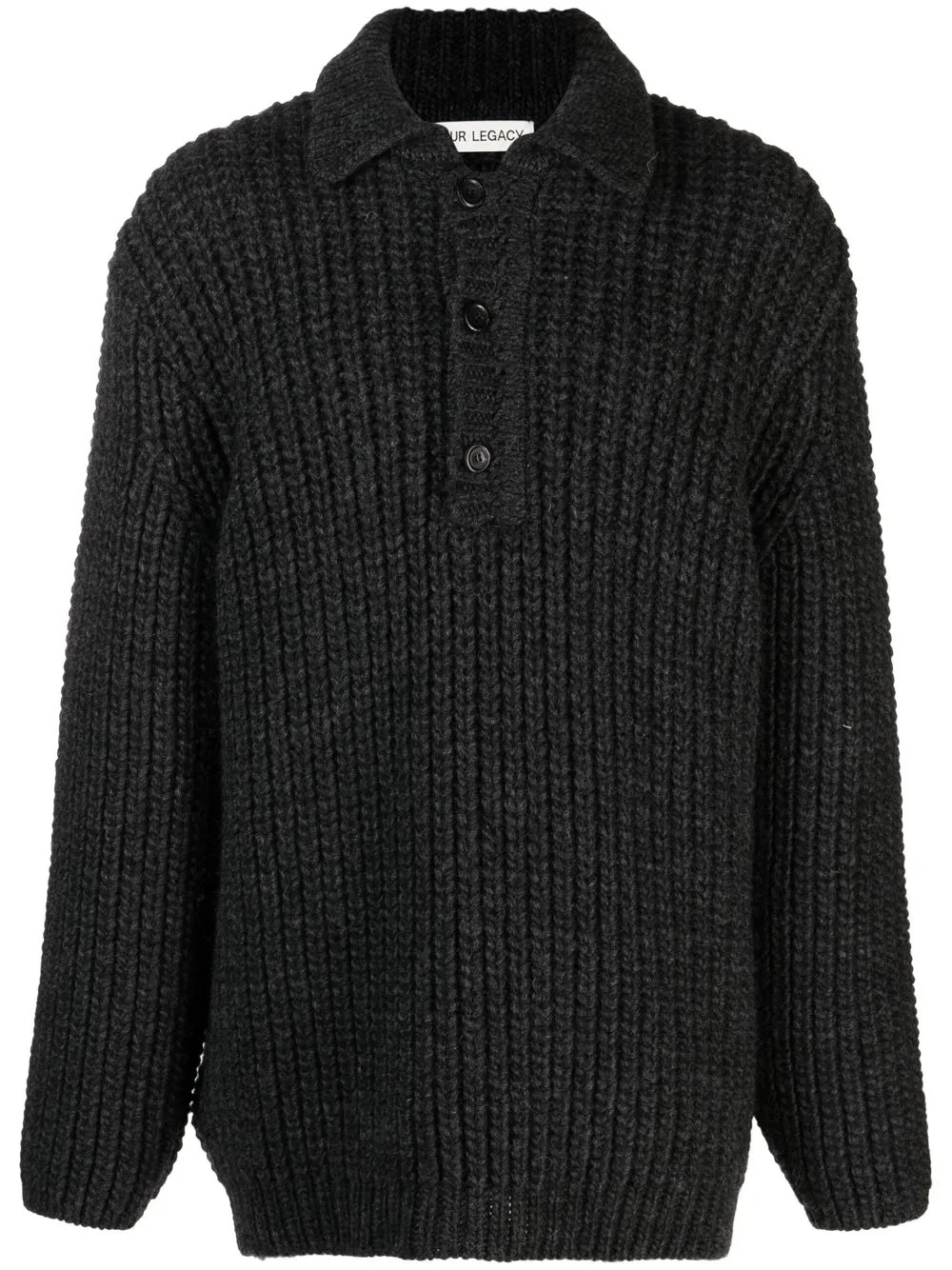 Big Piqué chunky knit jumper