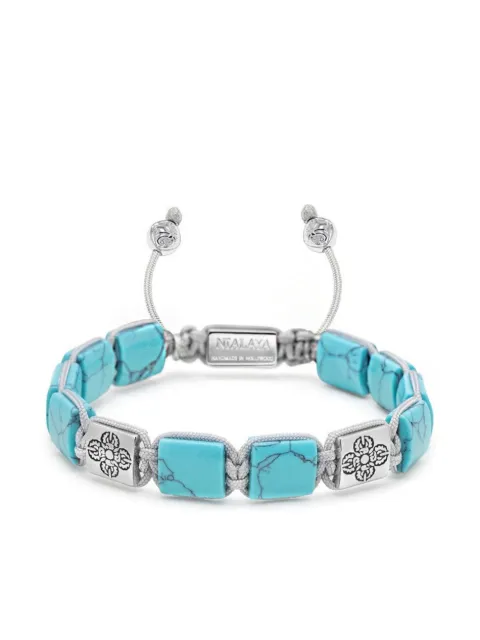Nialaya Jewelry pulsera The Dorje Flatbead Collection