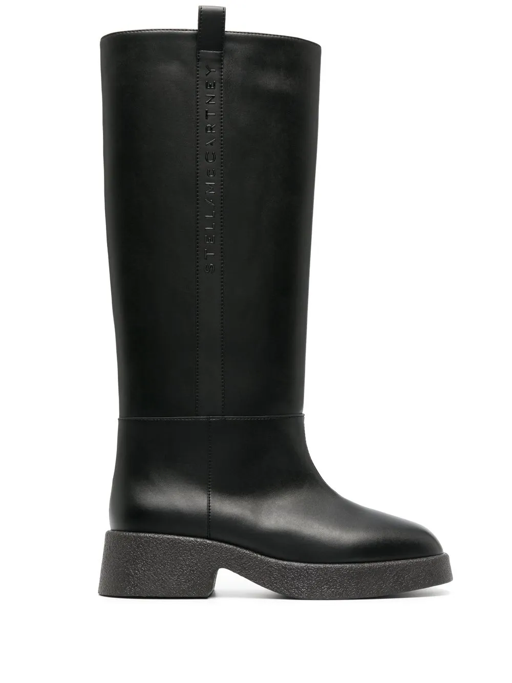 

Stella McCartney logo-detail chunky boots - Black