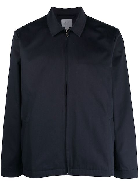 Sunspel zip-up Harrington jacket