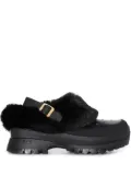 Stella McCartney Trace faux-fur trimmed mules - Black