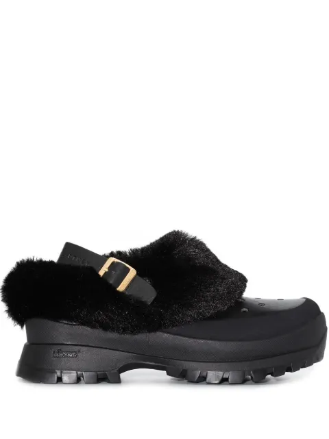 Stella McCartney Trace faux-fur trimmed mules