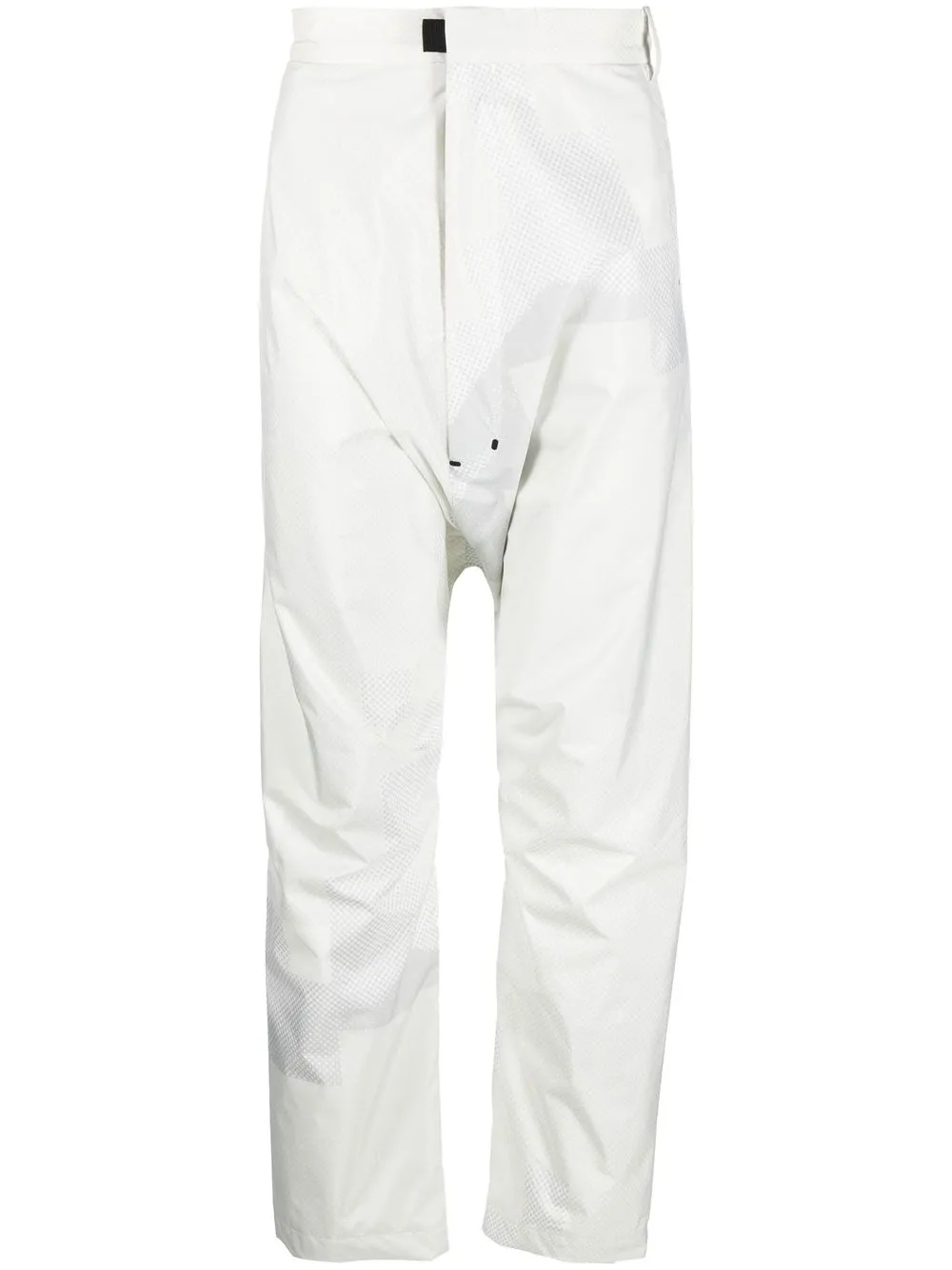 

Templa crossover drop-crotch ski trousers - Neutrals